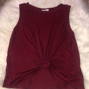 Maroon Blouse